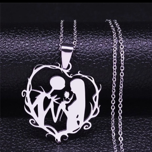 Nightmare Before Christmas Sally Jack Necklace - Picture 1 of 14